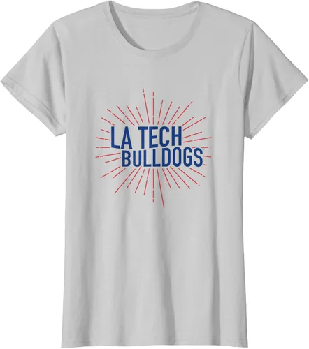 Miniatura 13 de Camiseta Louisiana Tech Bulldogs Burst, Blanco