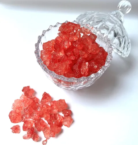 Miniatura 17 de SweetGlob Gemas grandes de caramelo de azúcar de roca antiguas, cristales de roca de azúcar en trozos (sabores surtidos, 1 libra)