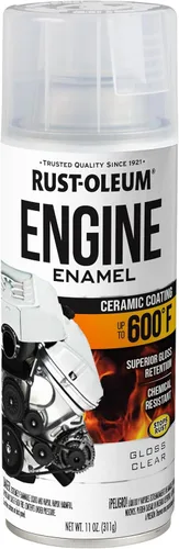 Miniatura 28 de Rust-Oleum 366437 Pintura en aerosol de esmalte para motor, 11 oz, Cast Coat Iron, (paquete de 1)