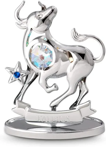 Miniatura 39 de CRYSTOCRAFT Regalo de sagitario, adorno de constelación con cristal austriaco, adorno de cristal de signo del zodiaco, colección de decoración