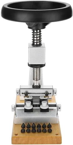 Miniatura 9 de Focket Abridor de caja de reloj, herramienta de reparación de reloj con rosca 5700, herramienta de reparación de reloj de pulsera con 6 troqueles