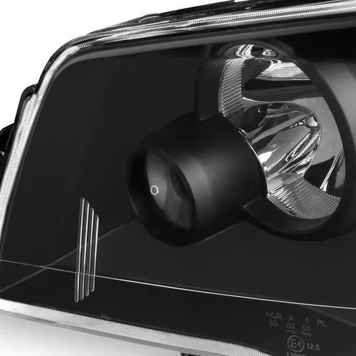 Miniatura 3 de AKKON - Para Chrysler Town & Country 2008-2016 11-20 Dodge Grand Caravan Faros delanteros negros faros delanteros izquierdo + derecho
