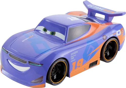 Disney Cars Toys Turbo Racers surtido, vehículos de personajes de películas, alerón de bomba y carreras, sin baterías para jugar sin fin, a partir