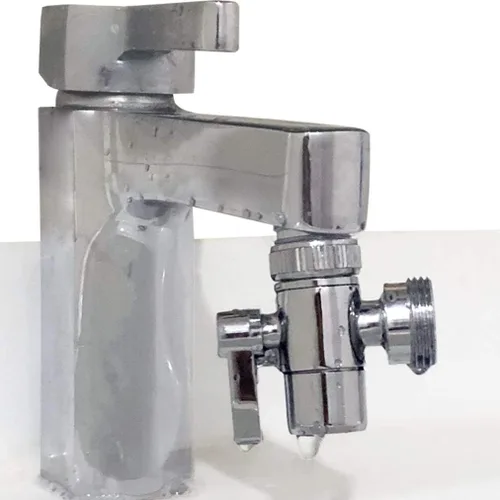 Miniatura 5 de Adaptador de grifo desviador de manguera de fregadero a jardín para lavadora/lavavajillas portátil/lavadora, para baño y cocina