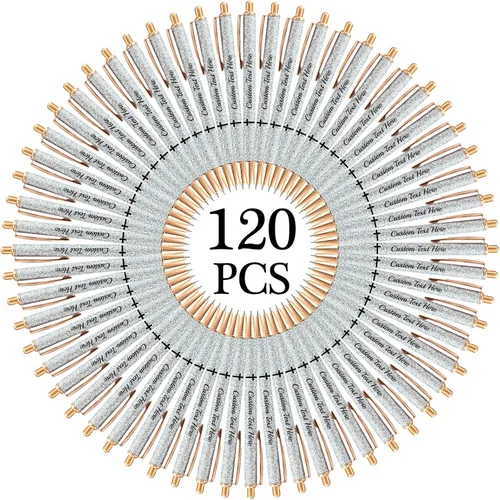 Miniatura 56 de Aolun 10 bolígrafos personalizados con nombre, bolígrafo retráctil con mensaje de texto para mujeres, enfermeras, escritura, cumpleaños, graduación
