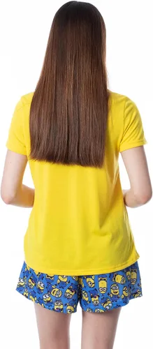 Miniatura 2 de INTIMO Despicable Me Minions - Conjunto de pijama para mujer, 1 en un Minion, Multi colorido