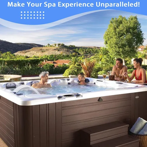 Miniatura 9 de Cartucho mineral para bañera de hidromasaje, cartucho de sistema de sal de agua dulce de iones plateados, limpia y aclara el agua del spa durante 4