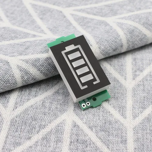 Miniatura 5 de Create idea Módulo indicador de capacidad de batería de 3-34 V, módulo indicador de carga de batería, 5 mA, compatible con 1S 2S 3S 4S 5S 6S 7S 8S