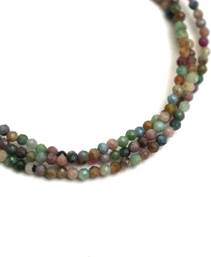 Miniatura 12 de Gempires Natural Multi Strand Beaded Bracelets Lightweight Handmade Gemstone Jewelry Hypoallergenic 8 Inch Gold Plated Stylish Everyday Wear Jewelry