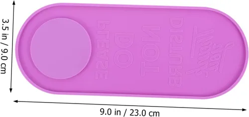 Miniatura 2 de VILLCASE Moldes de silicona, 2 moldes para manualidades para pomo de puerta, moldura decorativa