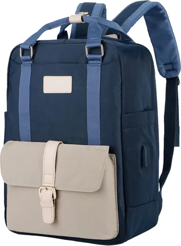 Miniatura 9 de Nordace Eclat Mochila de viaje inteligente para hombres y mujeres con puerto de carga USB, resistente al agua, portátil ligera y duradera para uso