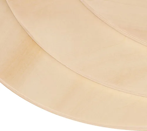 Miniatura 3 de 12 círculos de madera sin terminar de 12 pulgadas, grosor de 0.236 pulgadas, rondas de madera para manualidades, discos de madera para decoración