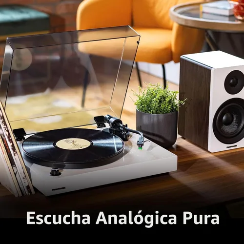 Miniatura 2 de Fluance RT81+ Elite - Tocadiscos reproductor de vinilo de alta fidelidad, cartucho Audio Technica VM95E, placa antirresonante, alfombrilla acrílica