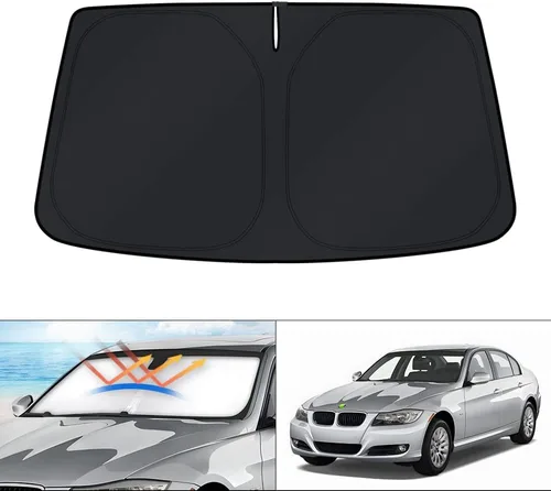 Miniatura 19 de KUST - Parasol plegable para parabrisas para Ford Ranger, accesorios 2019-2025 2026, parasol personalizado para ventana, protector solar plegable