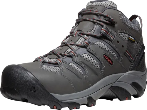 Miniatura 12 de Botas de trabajo impermeables con puntera de acero de altura media Lansing Mid para hombre, de KEEN Utility oliva (Raven/Tawny Olive)