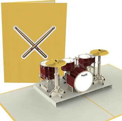 Miniatura 10 de PopLife Tarjeta desplegable 3D de piano de cola para todas las ocasiones: feliz cumpleaños, graduación, día del padre, día de la madre