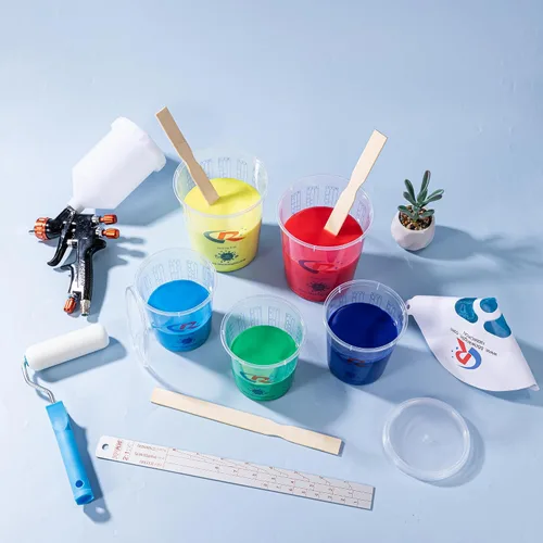 Miniatura 4 de Palitos mezcladores de pintura a granel de 12 pulgadas, 50 agitadores de pintura de madera para mezclar, palitos grandes de paleta para manualidades
