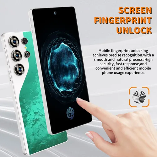 Miniatura 9 de C26 Ultra Desbloqueado 5G Teléfono móvil, teléfono móvil Android 15 con bolígrafo incorporado, pantalla grande de 6.9 pulgadas, 8GB+256GB, Dual SIM