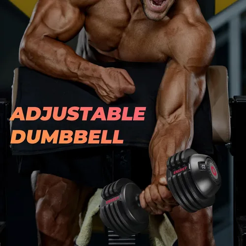 Miniatura 7 de Roinoim Adjustable Dumbbell Set
