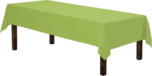 Miniatura 2 de Gee Di Moda - Mantel rectangular de 60 x 84 pulgadas – Mantel rectangular de poliéster lavable para mesa de 5 pies