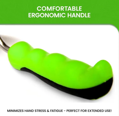 Miniatura 2 de Garden Guru - Cultivador de mano de acero inoxidable con mango ergonómico, ideal para jardinería, cultivo, aflojamiento y deshierbe (paquete de 2)