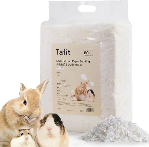 Miniatura 13 de Ropa de cama de papel natural suave 99% libre de polvo con control de olores, para hámsters, conejillos de indias, conejos, conejillos, conejillos