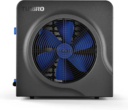TURBRO Bomba de Calor para Piscina de 18,000 BTU, Calefactor Eléctrico para Piscinas sobre el Suelo y Spas de hasta 6,000 Galones, Intercambiador de