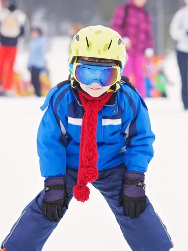 Miniatura 2 de 2 pares de guantes de nieve impermeables para niños, guantes de esquí para niños y niñas, guantes de snowboard cálidos y gruesos para clima frío