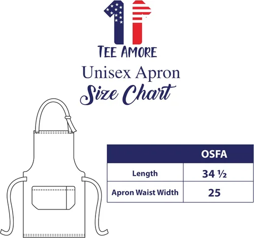 Miniatura 6 de TEEAMORE Custom Embroidered Aprons for Women Men Add Your Text Chef Kitchen Grill Apron Dark Midnight