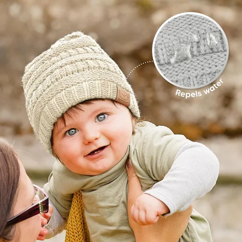 Miniatura 79 de KeaBabies 3-Pack Baby Beanies for Boys, Girls - Stretchy Knit Baby Hats, Cute Newborn
