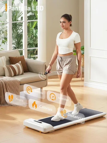 Miniatura 6 de WALKINGPAD C2 Caminadora plegable para caminar, colorida caminadora debajo del escritorio para oficina en casa, diseño compacto elegante, no 2-Blanco