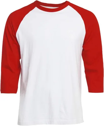 Miniatura 12 de Men's 3/4 Sleeve Raglan Cotton Baseball Tee Shirt