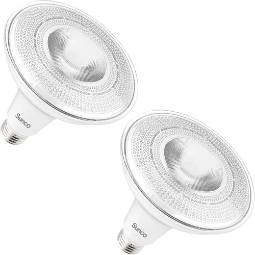 Miniatura 6 de Sunco - Paquete de 2 bombillas LED PAR38 para exteriores, impermeables, 1050 LM, 13 W (equivalente a 100 W), luz diurna de 5000 K, clasificación