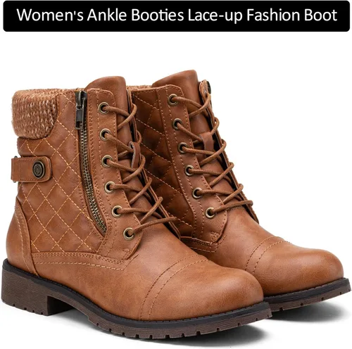 Miniatura 5 de Vepose Botines con estilo de combate, a la moda, para mujer