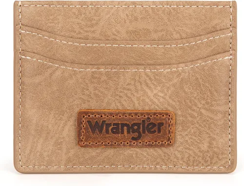 Miniatura 18 de Montana West X Wrangler - Tarjetero para mujer, con bloqueo RFID, llavero con ventana de identificación y bolsillo con cremallera para monedas