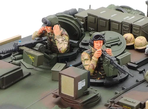 Miniatura 6 de Juego para Tamiya Modelos M1 A2 ABRAMS