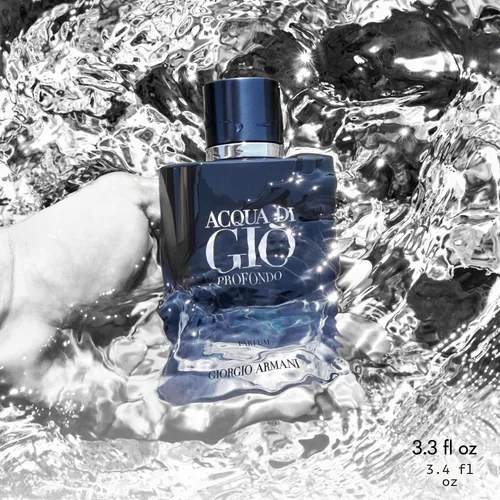 Miniatura 4 de Armani Beauty - Acqua di Giò Profondo - Parfum - Colonia para hombres - Fragancia masculina aromática y ambarizada de Fougère - Notas de bergamota