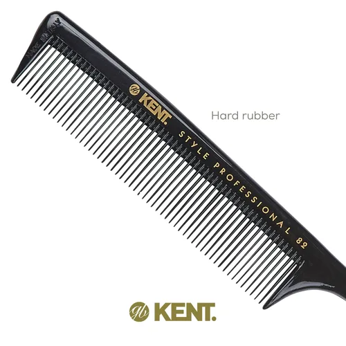 Miniatura 5 de Kent SPC82 Peine de dientes finos estilo salón para peinado - Peine profesional de barbero para corte de pelo para peinar y dar volumen