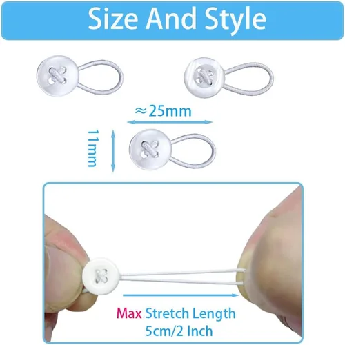 Miniatura 4 de Extensores de cuello para hombres y mujeres, suaves y elásticos para aliviar el cuello, cuellos ajustados para camisas de vestir, expansores