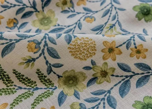 Miniatura 8 de Cortinas de lino natural de mezcla de lino para sala de estar/cortinas semiopacas de 102 pulgadas de largo, 1 panel, paneles de ventana florales