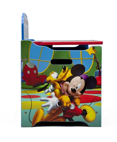 Miniatura 7 de Delta Children Caja de juguetes de lujo, Mickey Mouse de Disney Disney Mickey Mouse