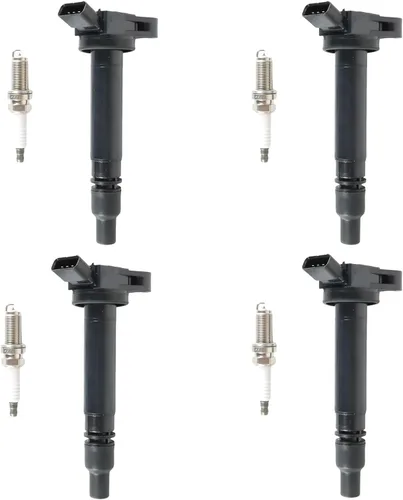 Miniatura 25 de Paquete de 8 bobinas de encendido UF535 de 8 piezas y bujías de iridio compatibles con Mercedes-Benz CLS550 E550 S550 GL450 SL550 ML550 S450 CL550