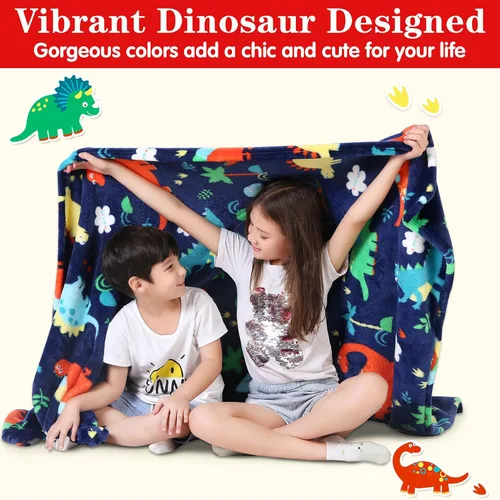 Miniatura 4 de Lukeight Manta para Niños Pequeños para Niños y Niñas, Manta de Felpa y Gruesa para Automóvil, Regalos de Cumpleaños para Niños Pequeños y Bebés