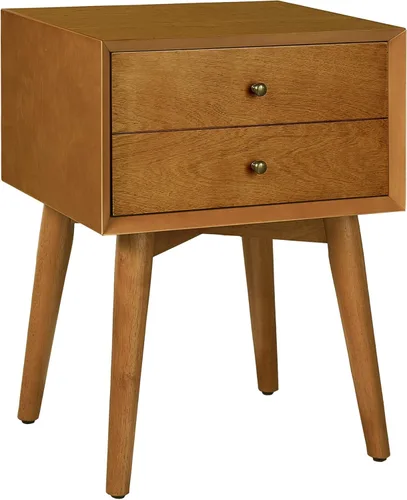Miniatura 11 de Crosley Furniture Landon - Mesita de noche con cajón, color negro mate