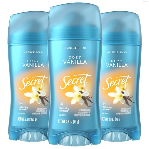 Secret Desodorante antitranspirante fresco para mujer, protección transpirable contra el sudor y el olor durante 72 horas, frescura instantánea y