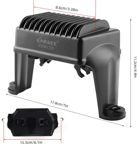 Miniatura 3 de KARSEE 74505-06 Regulador de Voltaje Rectificador Compatible con Harley Davidson Electra Glide Classic 2006-2008 74505-06