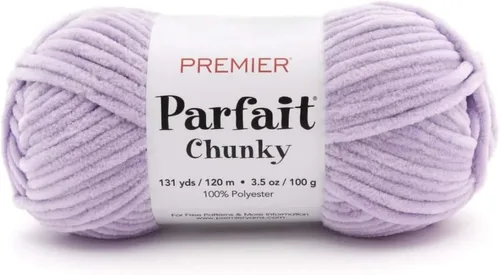 Miniatura 34 de Premier Parfait Hilo Grueso - Súper Voluminoso para Tejer y Hacer Ganchillo, Chenilla, Sunshine