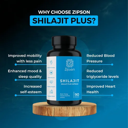 Miniatura 6 de Shilajit Plus Cápsulas de apoyo energético natural, 90 unidades, con apoyo inmunológico