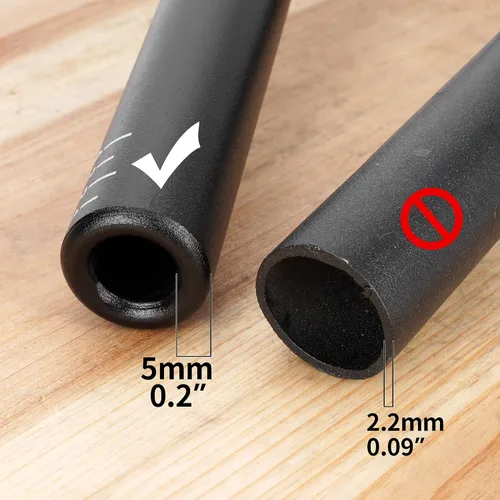 Miniatura 3 de RUTU - Manillares de 7/8 pulgadas para moto de cross para niños de 49-70 cc, barra de mango resistente para 2 tiempos ATV Dirt Bike KX, scooter Negro