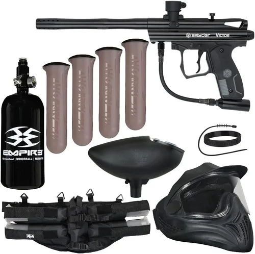Miniatura 8 de Action Village Kingman Spyder Victor - Kit de pistola de paintball legendaria Púrpura